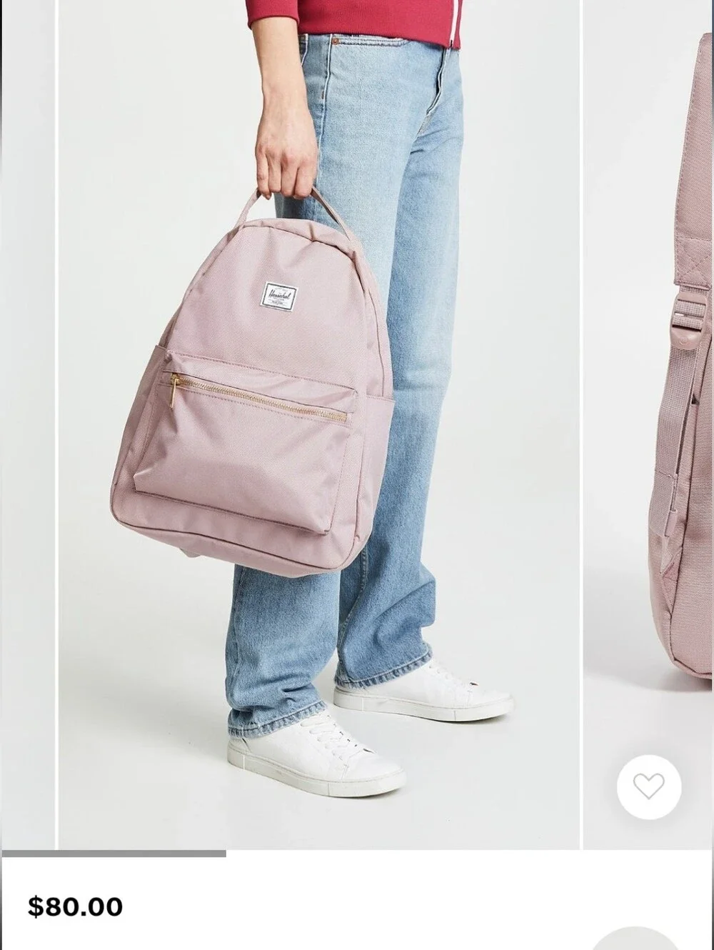 Herschel Supply Co. Nova Backpack in Ash Rose – Dusty Pink/ Mauve